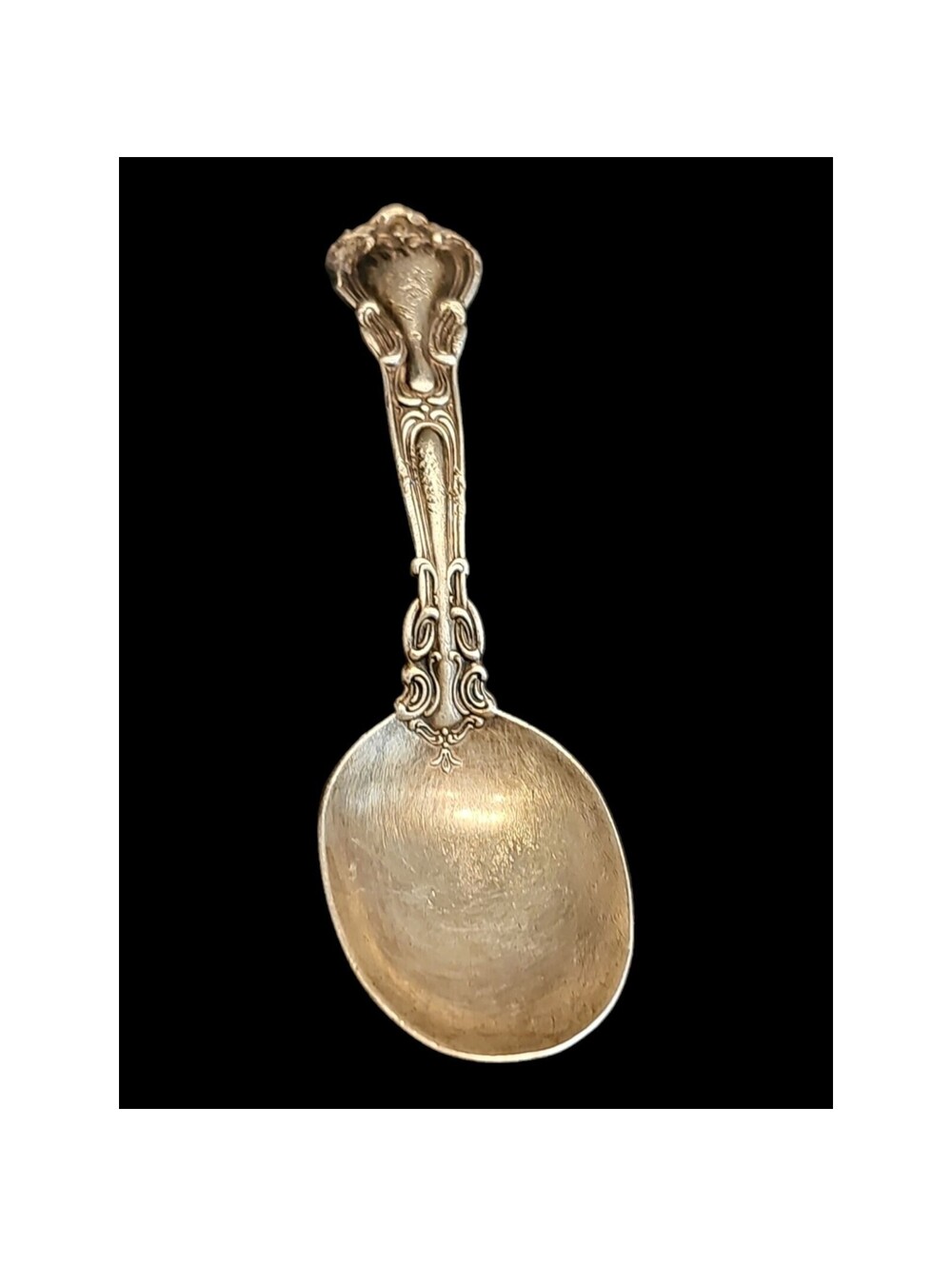 Antique Sterling Silver Spoon Chantilly Gorham 1895 Baby Spoon 4.5"